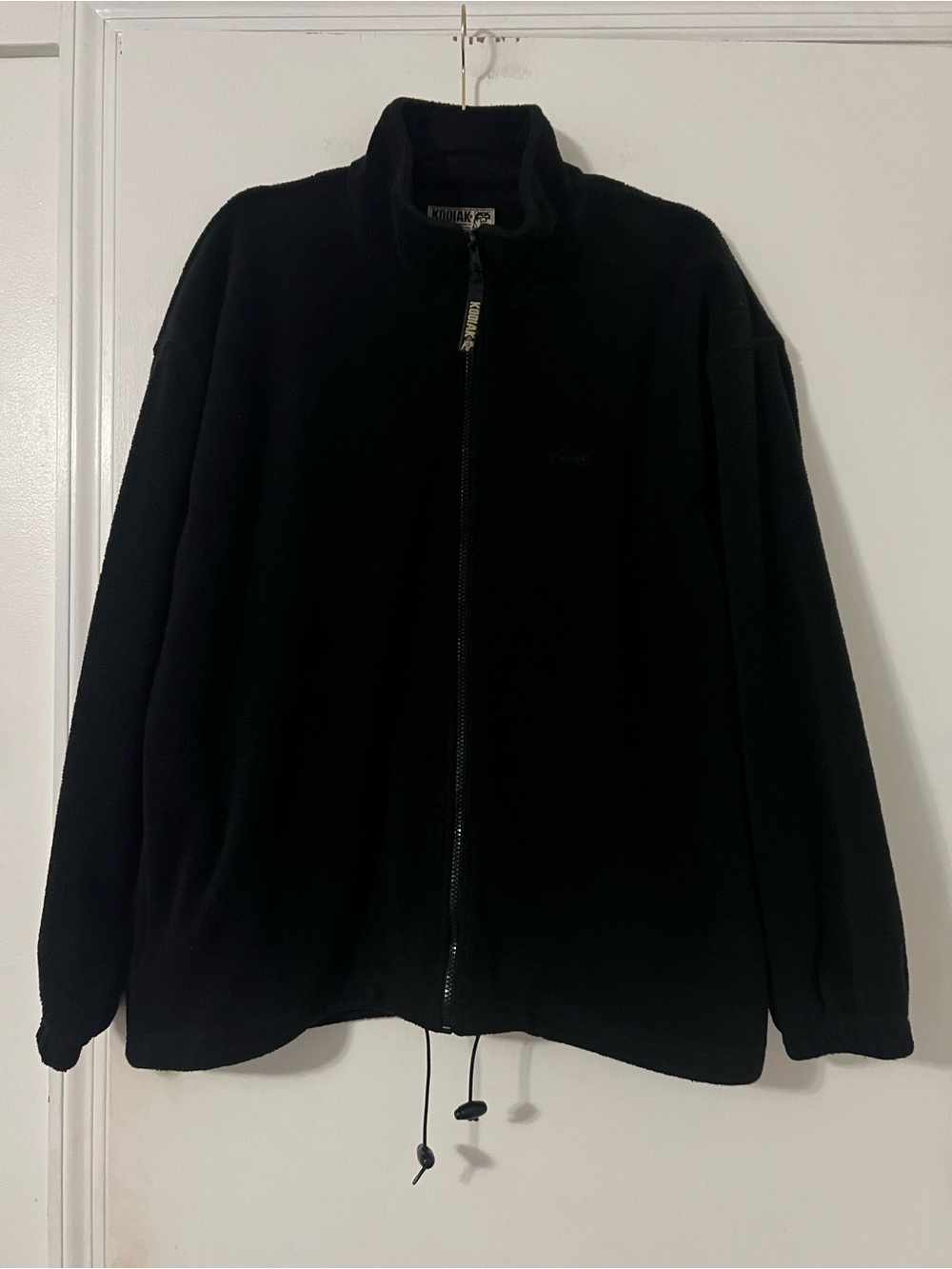Kodiak Men's Black Full-Zip Fleece Jacket size XL
